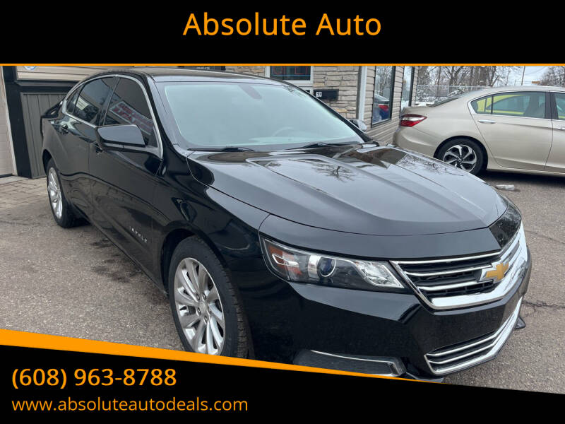 2015 Chevrolet Impala for sale at Absolute Auto in Baraboo WI