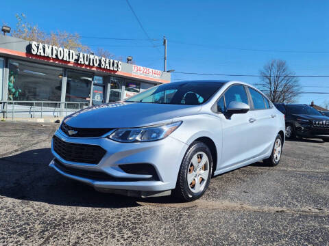 2017 Chevrolet Cruze for sale at Samford Auto Sales in Riverview MI