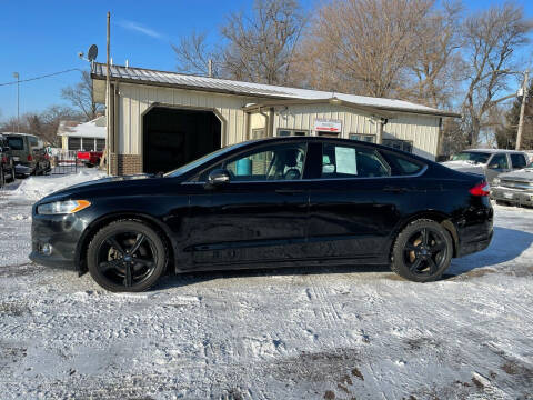 2016 Ford Fusion for sale at RIVERSIDE AUTO SALES in Sioux City IA