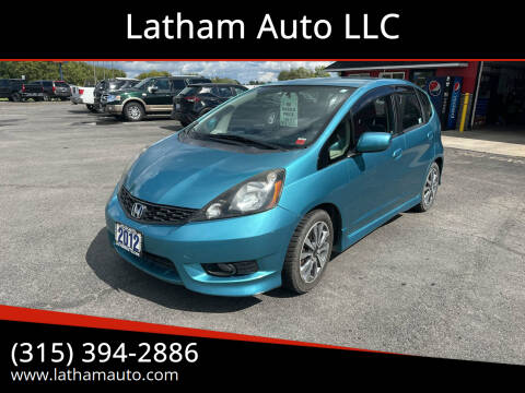 2012 Honda Fit for sale at Latham Auto LLC in Ogdensburg NY