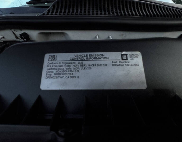 2021 Chevrolet Express 2500