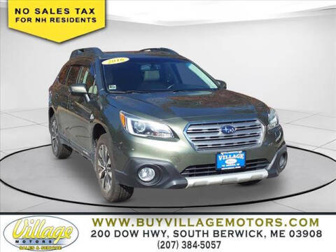 2016 Subaru Outback for sale at Village Motors in South Berwick ME