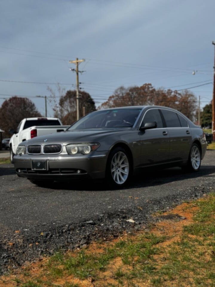 2004 BMW 7 Series for sale at Backroad Motors, Inc. in Lenoir, NC