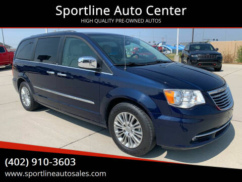 2013 Chrysler Town and Country for sale at Sportline Auto Center in Columbus NE