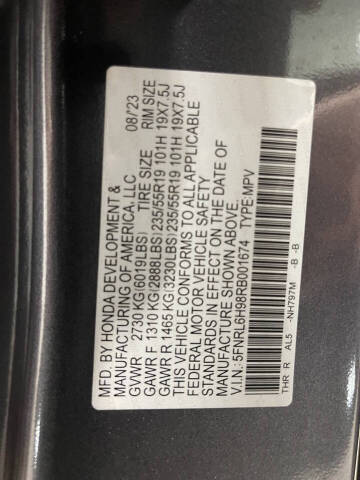 2024 Honda Odyssey Elite
