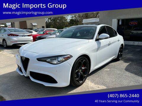 2019 Alfa Romeo Giulia for sale at Magic Imports Group in Longwood FL