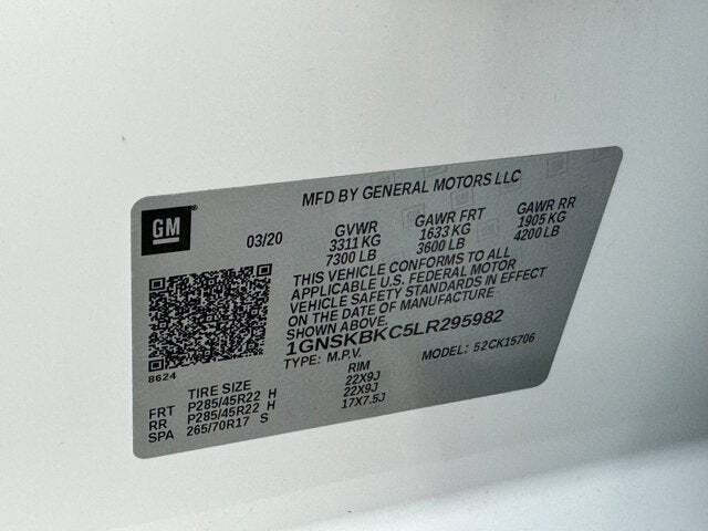 2020 Chevrolet Tahoe LT