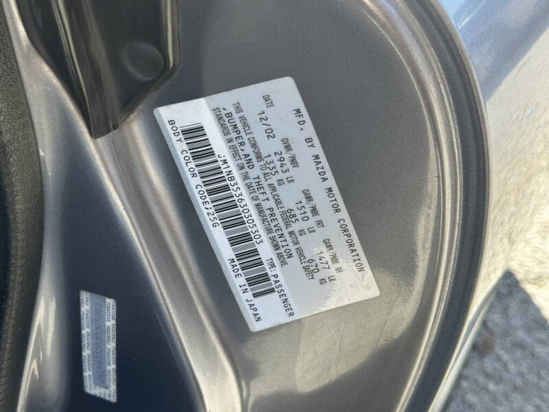 2003 Mazda MX-5 Miata