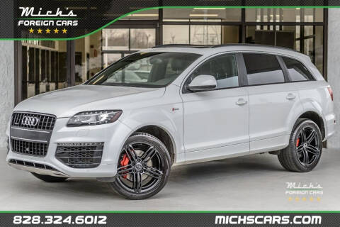 2015 Audi Q7 for sale at Mich's Foreign Cars in Hickory NC
