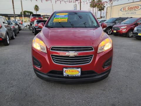 2015 Chevrolet Trax for sale at El Guero Auto Sale in Hawthorne CA