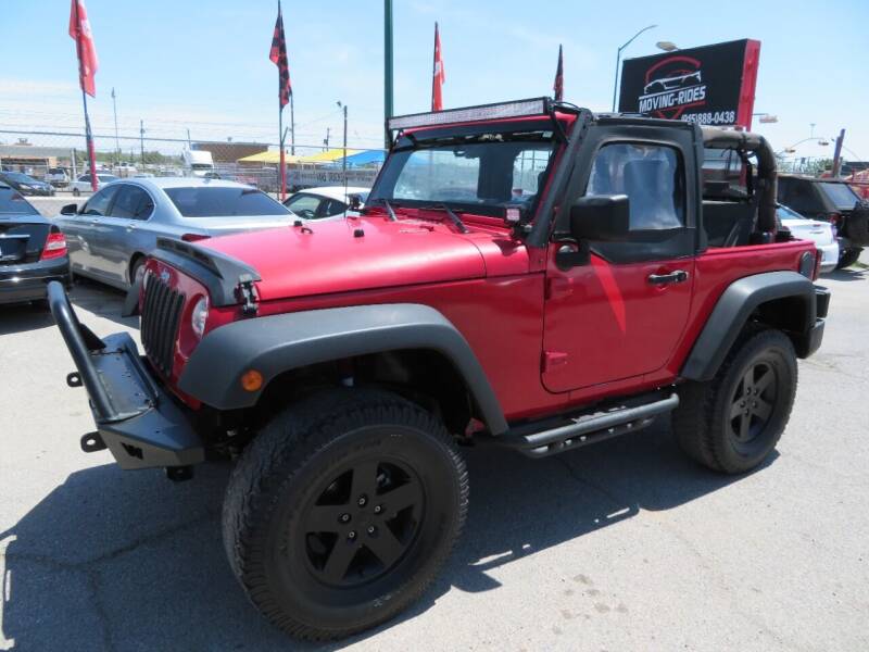 2008 Jeep Wrangler for sale at Moving Rides in El Paso TX