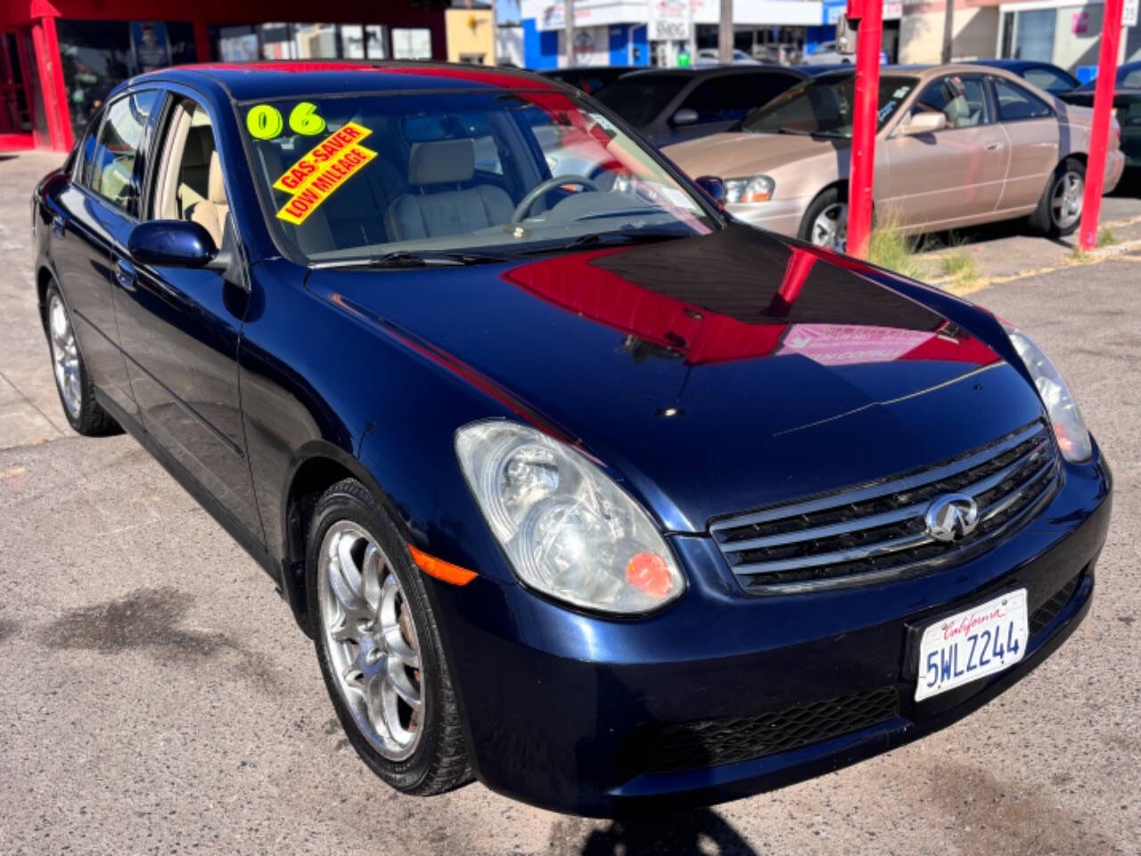 2006 INFINITI G35 for sale at North County Auto in Oceanside, CA