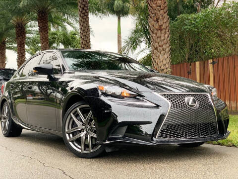 2016 Lexus IS 200t for sale at HIGH PERFORMANCE MOTORS in Hollywood FL