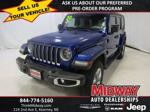 2020 Jeep Wrangler Unlimited for sale at MIDWAY CHRYSLER DODGE JEEP RAM in Kearney NE