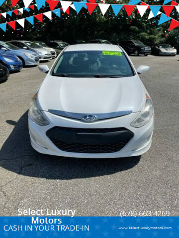 2013 Hyundai Sonata Hybrid for sale at Select Luxury Motors in Cumming GA