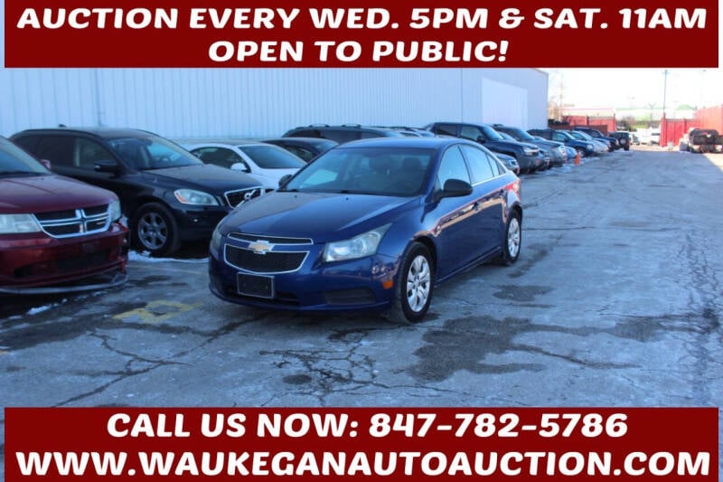 2012 Chevrolet Cruze for sale at Waukegan Auto Auction in Waukegan IL