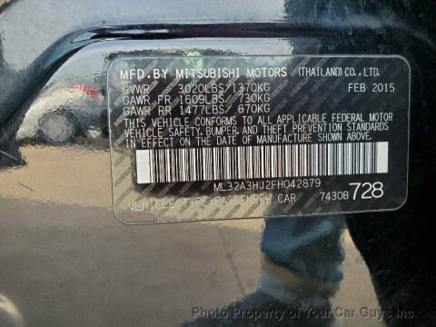 2015 Mitsubishi Mirage