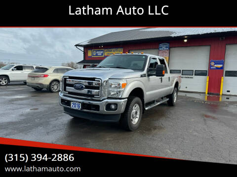 2016 Ford F-250 Super Duty for sale at Latham Auto LLC in Ogdensburg NY