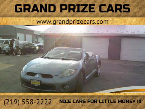 2007 Mitsubishi Eclipse Spyder for sale at Grand Prize Cars in Cedar Lake IN