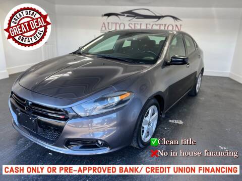2015 Dodge Dart for sale at Auto Selection Inc. in Houston TX