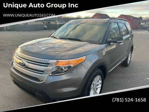 2014 Ford Explorer for sale at Unique Auto Group Inc in Whitman MA