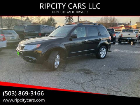 2010 Subaru Forester for sale at RIPCITY CARS LLC in Portland OR