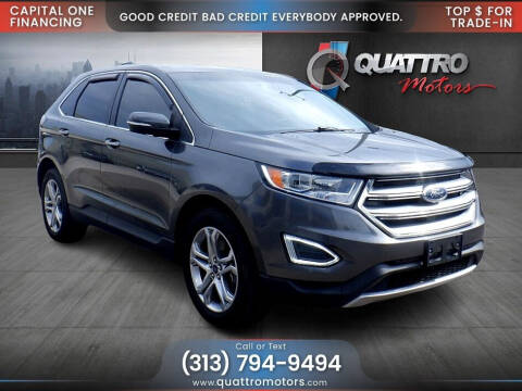 2018 Ford Edge for sale at Quattro Motors in Redford MI