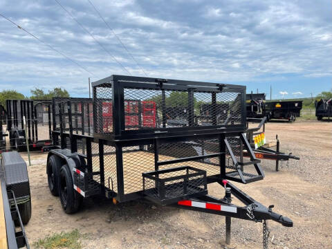 2022 P &amp; C  - Landscape Trailer - 77&quot for sale at LJD Sales in Lampasas TX