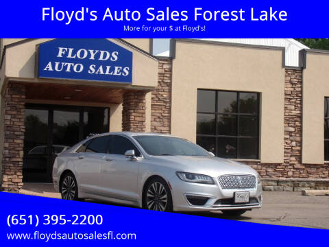 2017 Lincoln MKZ for sale at Floyd's Auto Sales Forest Lake in Forest Lake MN