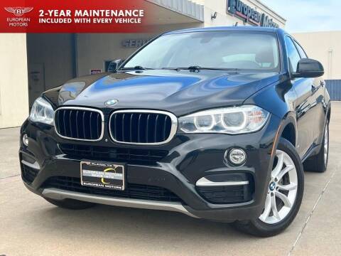 2016 BMW X6 for sale at European Motors Inc in Plano TX