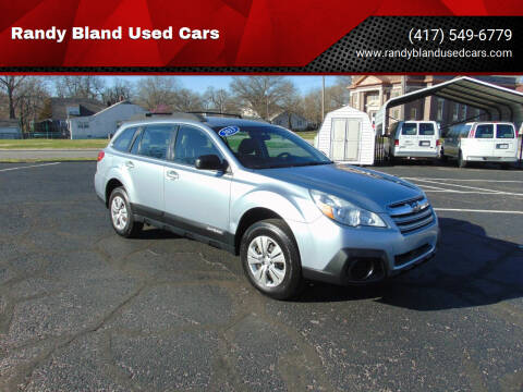 2013 Subaru Outback for sale at Randy Bland Used Cars in Nevada MO