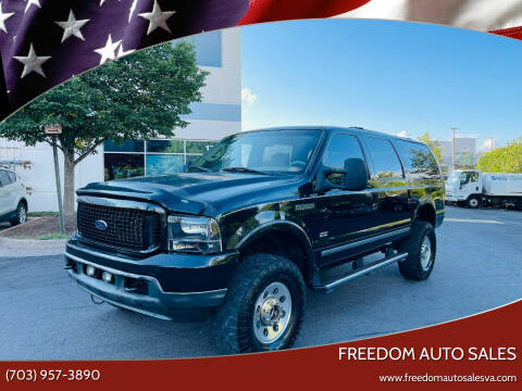 2004 Ford Excursion for sale at Freedom Auto Sales in Chantilly VA
