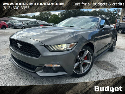 2015 Ford Mustang for sale at Budget Motorcars in Tampa FL