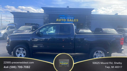 2016 Chevrolet Silverado 1500 for sale at BIG JAY'S AUTO SALES in Shelby Township MI