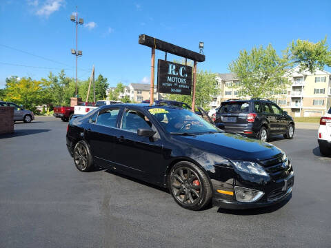 2012 Ford Fusion for sale at R C Motors in Lunenburg MA