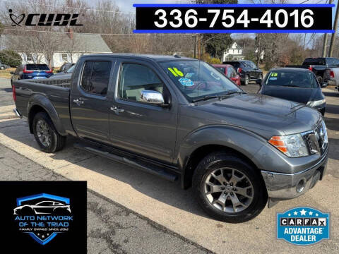 2016 Nissan Frontier for sale at Auto Network of the Triad in Walkertown NC