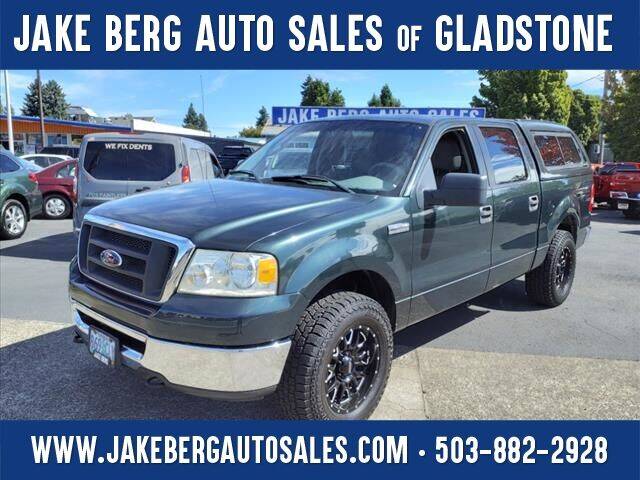 2006 Ford F-150 for sale at Jake Berg Auto Sales in Gladstone OR