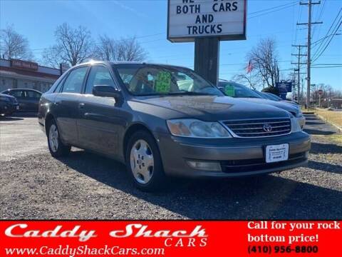 2004 Toyota Avalon for sale at CADDY SHACK CARS in Edgewater MD
