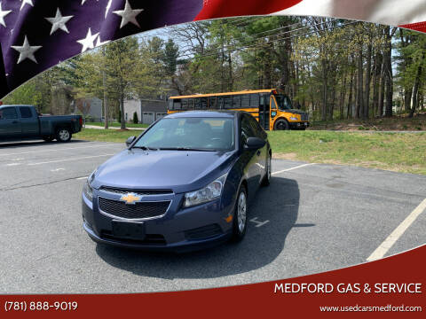 2013 Chevrolet Cruze for sale at Medford Gas & Service in Medford MA