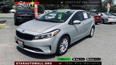 2017 Kia Forte for sale at Star Auto Mall in Bethlehem PA