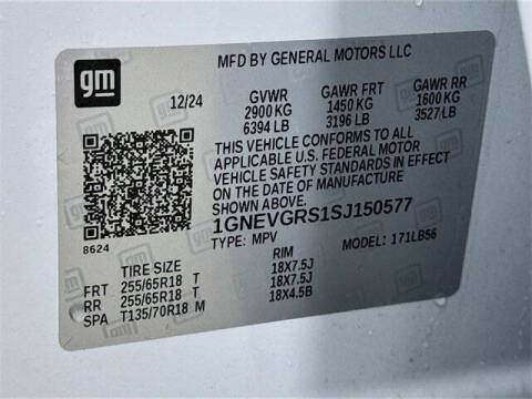 2025 Chevrolet Traverse LT