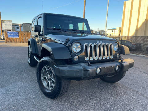 2016 Jeep Wrangler for sale at Gq Auto in Denver CO