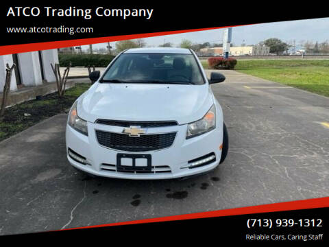 2014 Chevrolet Cruze for sale at ATCO Trading Company in Houston TX