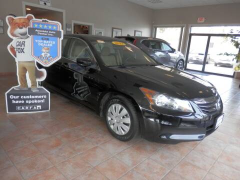 2012 Honda Accord for sale at ABSOLUTE AUTO CENTER in Berlin CT