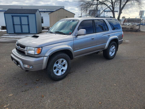 2002 Toyota 4Runner for sale at BB Wholesale Auto in Fruitland ID