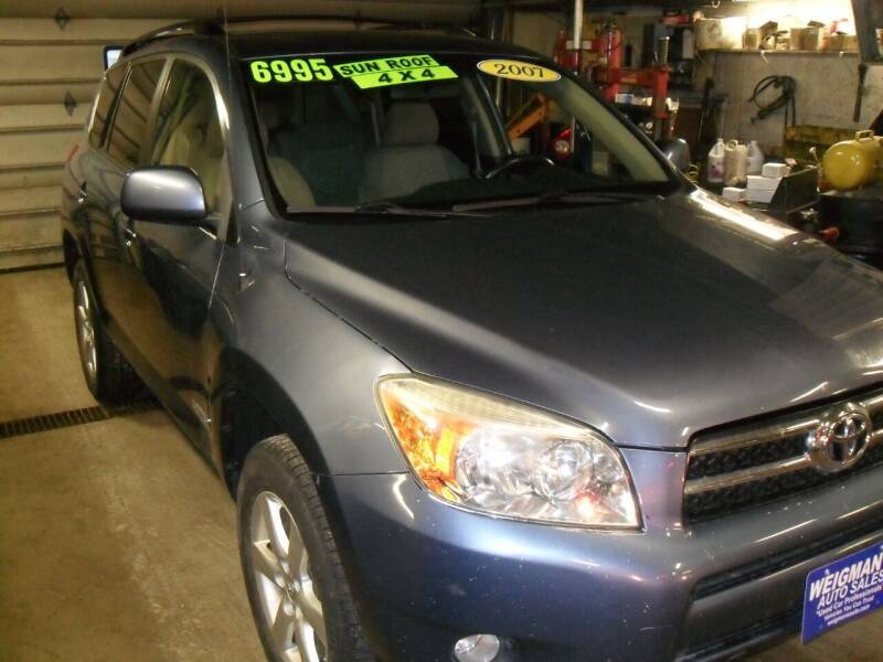 2007 Toyota RAV4 for sale at Weigman's Auto Sales in Milwaukee WI
