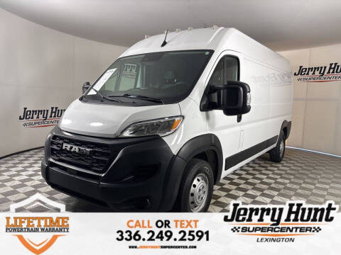 2023 RAM ProMaster for sale at Jerry Hunt Supercenter in Lexington NC