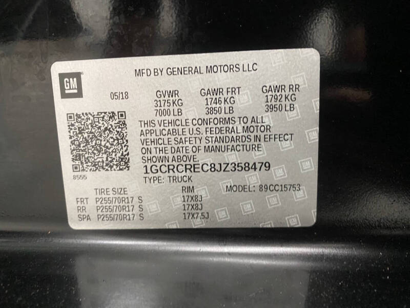 2018 Chevrolet Silverado 1500 LT