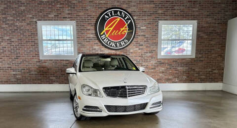 2014 Mercedes-Benz C-Class for sale at Atlanta Auto Brokers in Marietta GA