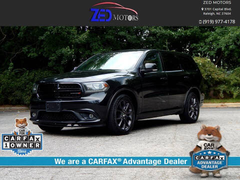 2016 Dodge Durango for sale at Zed Motors in Raleigh NC